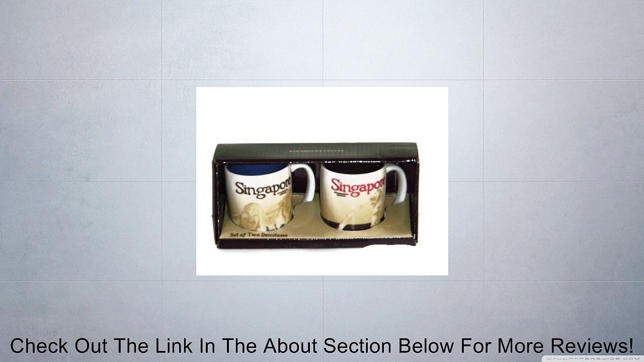 Starbucks Coffee Demitasse Cup Mug Set of 2 Singapore