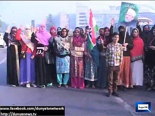 Dunya News - Dr. Qadri welcomed at Lahore Airport by workers, visits Daata Darbaar