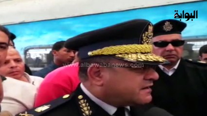 المشاهد الأولى لآثار انفجار قنبلة "قطار" محطة مصر