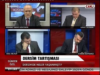 Gündem Özel. 19.11.2014. Çrş. ( Dersim Tartışması )