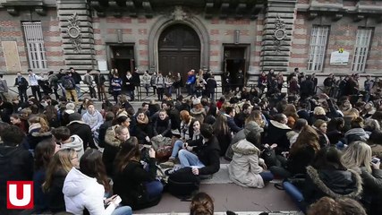 Les lycéens châlonnais mobilisés contre la spécialisation par établissement