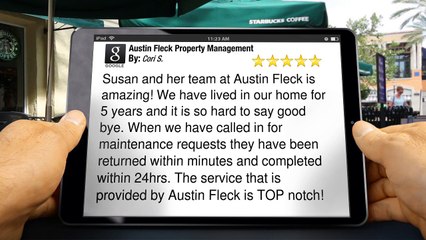 Austin Fleck Property Management Gilbert         Remarkable         Five Star Review by Cori S.