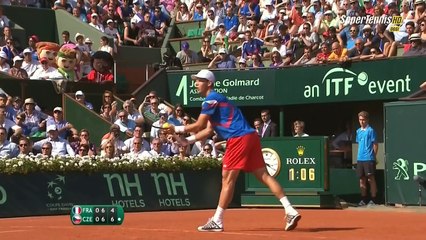 Coupe Davis 2014 - 1/2 finales France-Répubique Tchèque