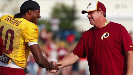 RG3 on the clock in Washington