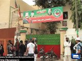 Dunya News - Karachi: PTI workers leave for Larkana to take part in rally