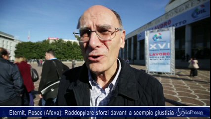 Eternit, Pesce (Afeva): Raddoppiare sforzi davanti a scempio giustizia