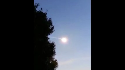 Saca la basura... ¡y graba un meteorito!