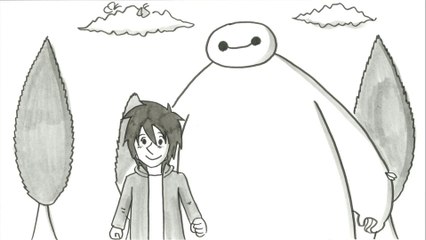Big Hero 6 Hand Drawn Japanese Trailer