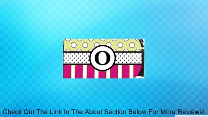 Monogram Peppy Pink Polka Dot Magnetic Mailbox Cover - O Review