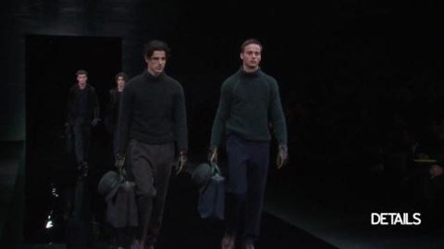 Details Fashion Week: Fall - Armani, Best Runway of the Day