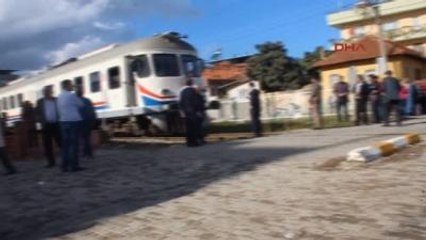 Aydın'da Trenin Çarptığı Bisikletli Yaralandı