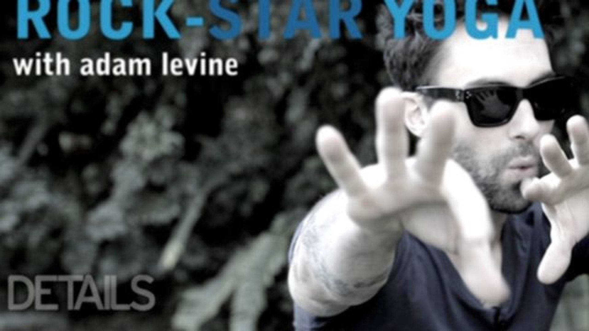 ⁣Celebrity Workouts - Adam Levine: Celebrity Yoga