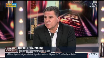 Thierry Chassagne, président de Warner Music France (1/3) - 20/11