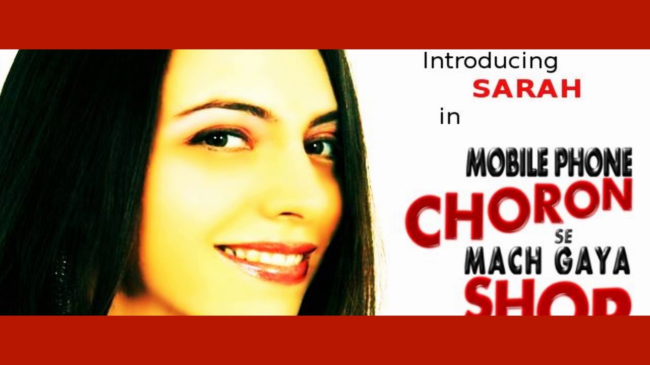 Hot and sizzling SARAH in MOBILE CHORON SE MACH GAYA SHOR Oh Boy