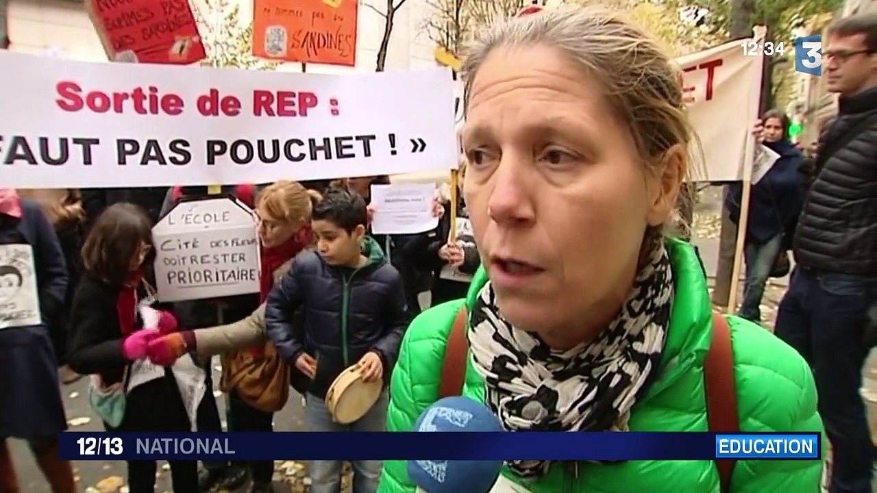 Plusieurs écoles manifestent contre leur sortie de ZEP
