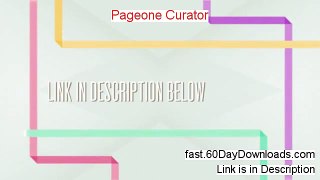 Pageone Curator Free of Risk Download 2014 - instant download