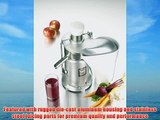 Waring Commercial JE2000 HeavyDuty Stainless Steel Juice Extractor with Pulp Ejection
