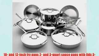 AllClad Stainless 14Piece Cookware Set