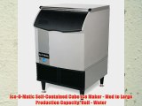 IceOMatic SelfContained Cube Ice Maker Med to Large Production Capacity Half Water