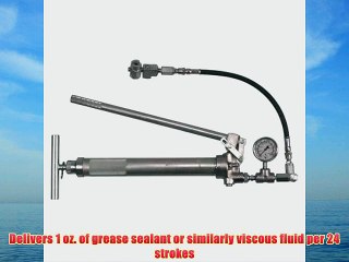 Alemite 3255401 High Pressure Grease Gun For Giant Button Head Couplings 15000 psi Delivery 1 oz24 Strokes