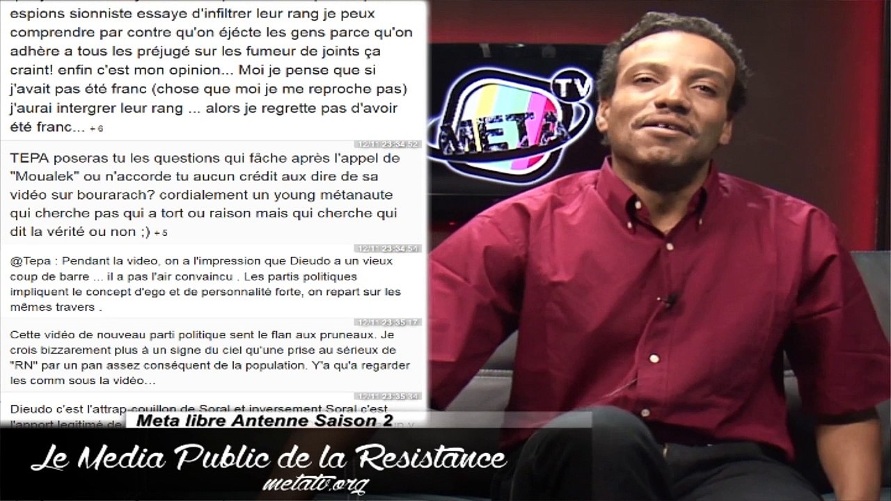 Tepa : le 11 novembre de la "dissidence" MetaTV 4-4