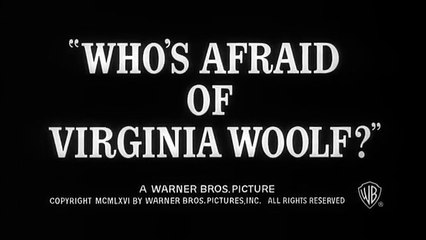 Qui a peur de Virginia Woolf, de Mike Nichols (1966)