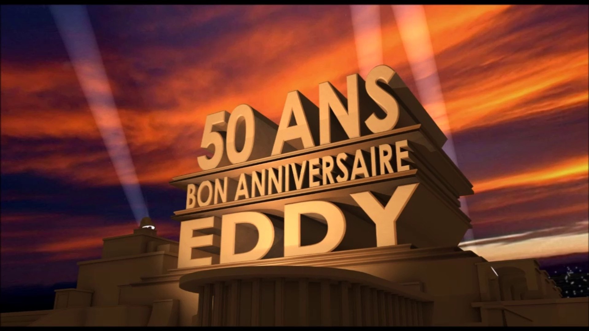 Diaporama Pour Les 50 Ans De Eddy Video Dailymotion
