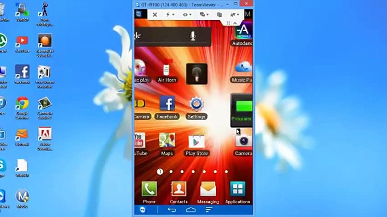 How to view phone screen on pc or laptop free android