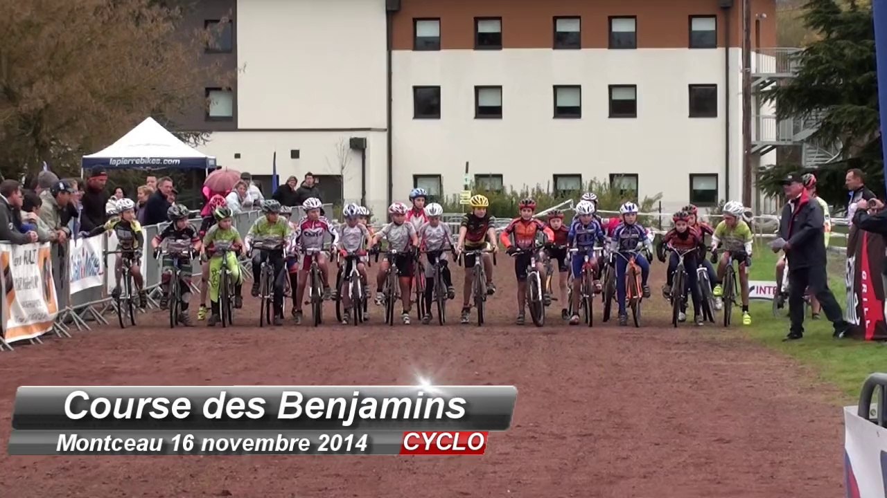 Cyclo cross Montceau - Benjamins 16 Novembre 2014