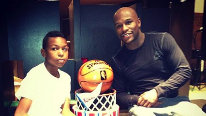 Floyd Mayweather's Son Calls Him a "Coward" for Beating His Mother