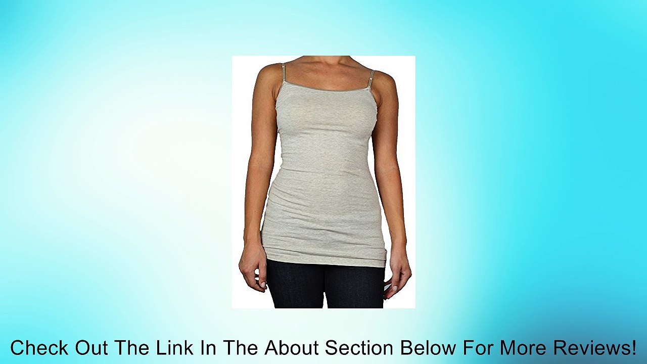 143Fashion Tank Top w/ Adjustable Long Spaghetti Straps Review