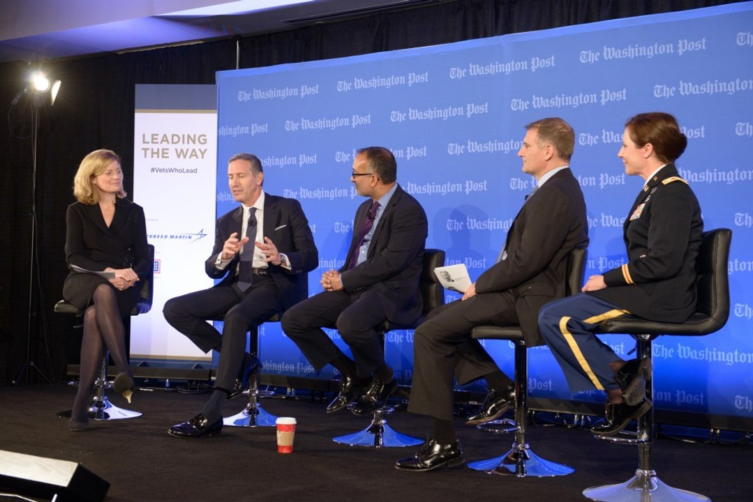 Starbucks CEO: Most Americans don't get veterans