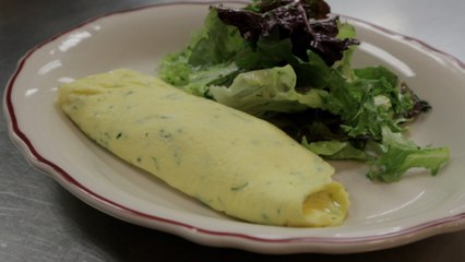 Sunday brunch omelet, constructed | Plate Lab