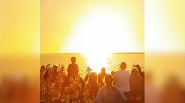 Social video captures Antares rocket explosion