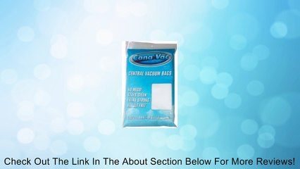 Cana-Vac Allerex Central Vacuum Bags 3 Pack 060115