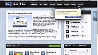 Easy Video Suite Review Part 3  Video Analytics Web Based Dashboard Overview