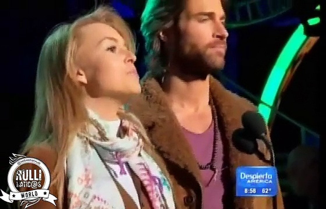 Sebastián Rulli y Angelique Boyer ensayos  #LATINGRAMMY2014 #DA