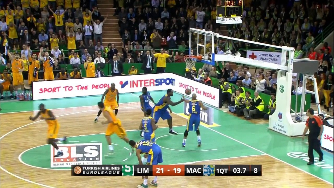 Highlights: Limoges CSP-Maccabi Electra Tel Aviv