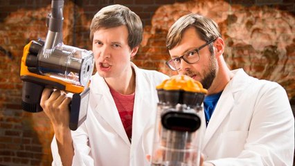 WIRED's Gadget Challenge - Can a Hand Vacuum Suck Up a Kiddie Pool of Fruity Pebbles?