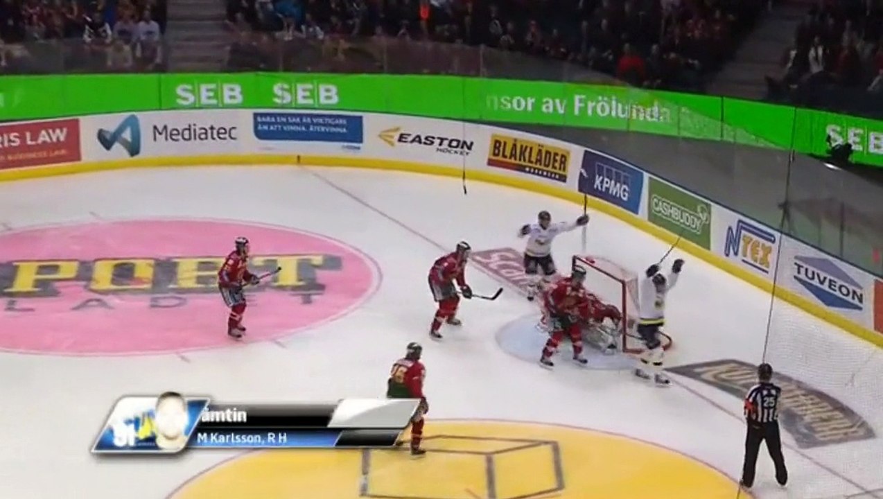 Frölunda Indians Vs.  HV71
