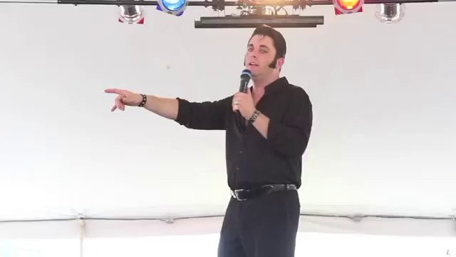 Jason Griffith sings STRANGER IN THE CROWD at Elvis Week 2013 video