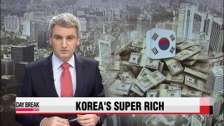 Number of super rich in Korea grows this year