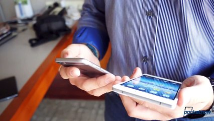 Oppo R5 vs iPhone 6 - Quick show floor comparison