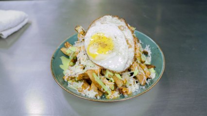 Catalan poutine, constructed | Plate Lab