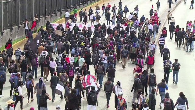 México: jornada de protestas por 43 desaparecidos