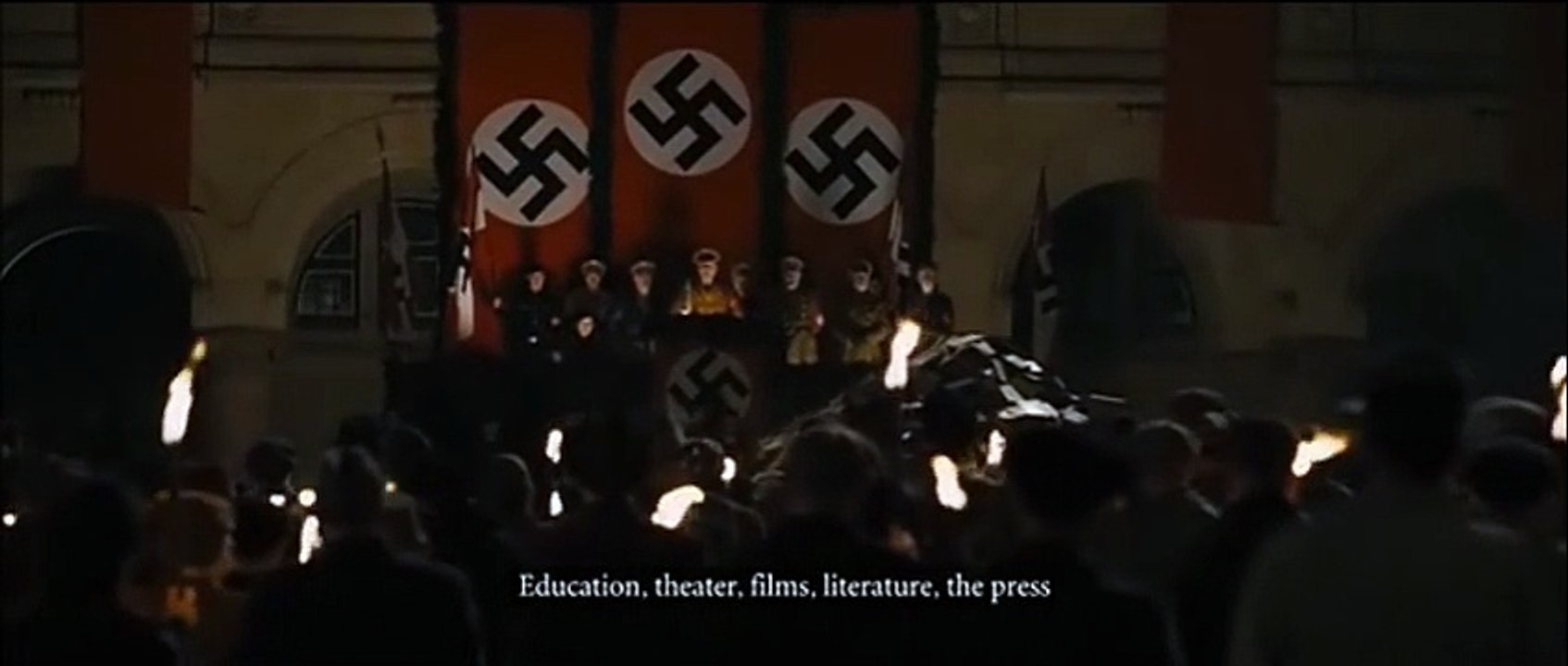 The Book Thief: Book Burning Scene