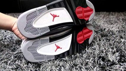 Authentic air jordan 4 cement
