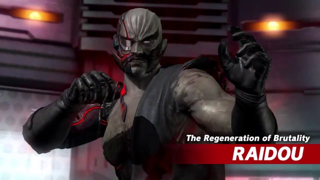 Dead or Alive 5 : Last Round - Trailer Raidou