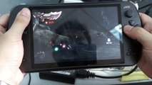 02 Fighting PSP game testing-God of War_Ghost of Sparta- Classic video game emulated on JXD S7800B game tablet-PPSSPP