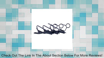 WindTech TC-6 Tie Clips for 6.5 to 7mm Lapel Microphones, Set of 3 Review